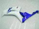 Online Blanco Rojo Azul HRC Kits Carenados Moto Honda CBR1000RR 2006-2007