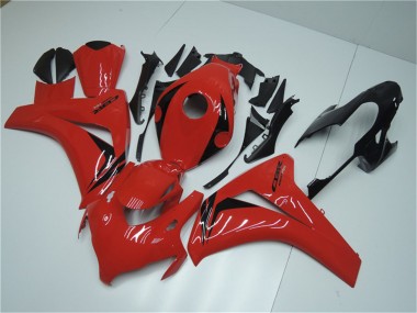 Online Rojo Negro Brillante Carenados Moto Honda CBR1000RR 2008-2011