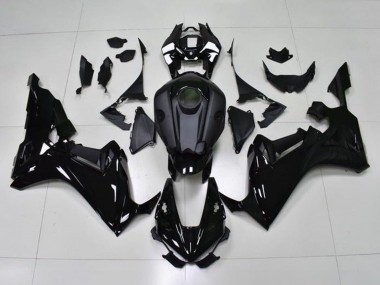 Online Negro Brillante Negro Mate Carenado Moto Honda CBR1000RR 2017-2023