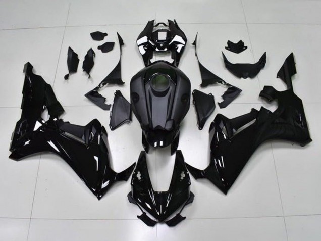 Online Negro Brillante Negro Mate Carenado Moto Honda CBR1000RR 2017-2023