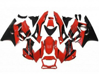 Online Rojo Negro Brillante Kit Carenados Moto Honda CBR600 F3 1995-1996