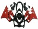 Online Rojo Negro Brillante Kits Carenado Moto Honda CBR600 F4i 2004-2007