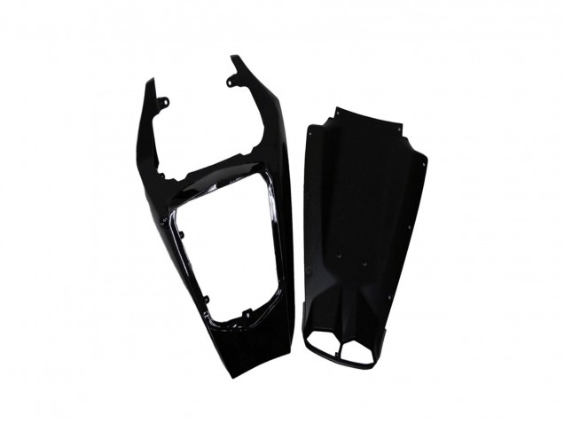 Online Negro Brillante Rojo Kits Carenados Moto Yamaha YZF R6 2003-2004