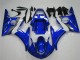 Online Azul Blanco Carenados Moto Yamaha YZF R6 2003-2004