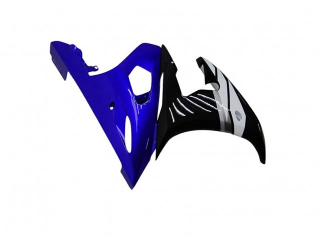 Online Azul Blanco Negro Brillante Carenado Moto Yamaha YZF R6 2003-2004