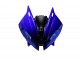 Online Azul Negro Mate Carenados Moto Yamaha YZF R6 2006-2007