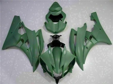 Online Verde Militar Carenados Moto Yamaha YZF R6 2006-2007