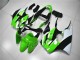 Online Verde Blanco Negro Kits Carenados Moto Kawasaki ZX6R 2000-2002