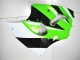 Online Verde Blanco Negro Kits Carenados Moto Kawasaki ZX6R 2000-2002