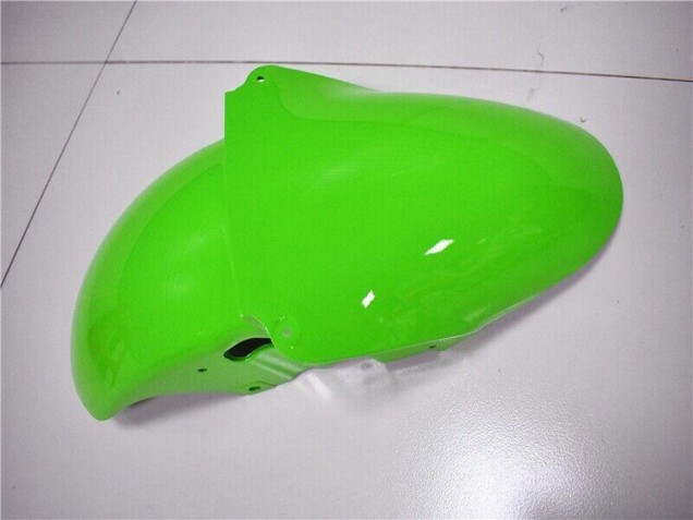 Online Verde Blanco Negro Kits Carenados Moto Kawasaki ZX6R 2000-2002