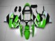 Online Verde Blanco Negro Kits Carenados Moto Kawasaki ZX6R 2000-2002