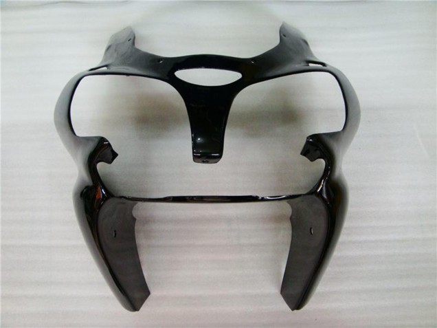 Online Negro Brillante Carenado Moto Kawasaki ZX6R 2000-2002