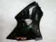 Online Negro Brillante Carenado Moto Kawasaki ZX6R 2000-2002