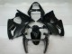 Online Negro Brillante Carenado Moto Kawasaki ZX6R 2000-2002
