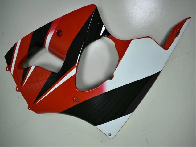 Online Blanco Rojo Negro Brillante Carenado Moto Kawasaki ZX6R 2000-2002