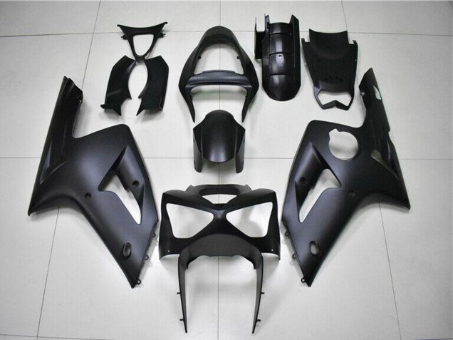 Online Negro Mate Carenado Moto Kawasaki ZX6R 2003-2004