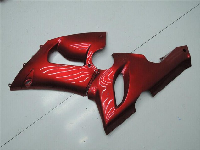 Online Rojo Caramelo Carenado Moto Kawasaki ZX6R 2005-2006