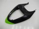 Online Verde Negro Brillante Carenados Moto Kawasaki ZX6R 2005-2006