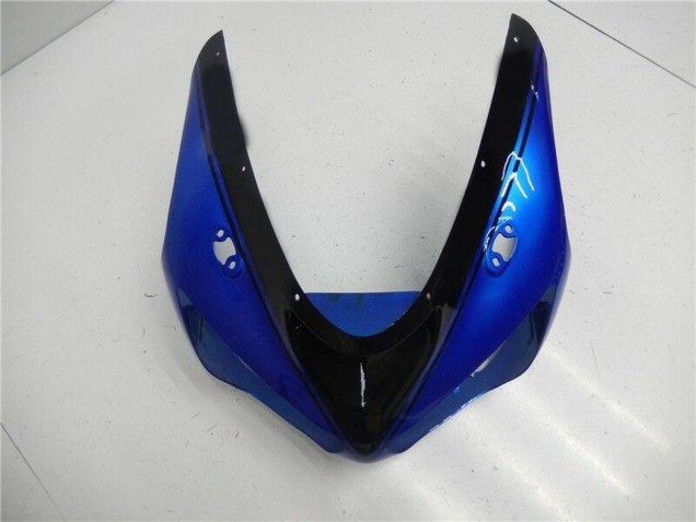 Online Azul Negro Brillante Kits Carenados Moto Kawasaki ZX6R 2005-2006