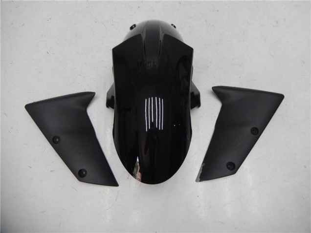 Online Negro Brillante Carenados Moto ABS Kawasaki ZX6R 2007-2008