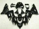Online Negro Brillante Carenado Moto Kawasaki ZX10R 2004-2005