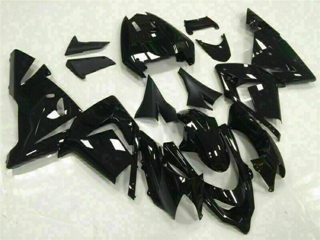 Online Negro Brillante Carenado Moto Kawasaki ZX10R 2004-2005