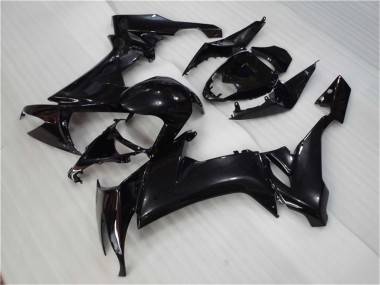 Online Negro Brillante Carenados Moto Kawasaki ZX10R 2008-2010