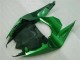Online Negro Brillante Verde Llama Carenado Moto Kawasaki ZX10R 2008-2010