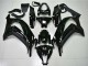 Online Negro Brillante Carenado Moto Kawasaki ZX10R 2011-2015