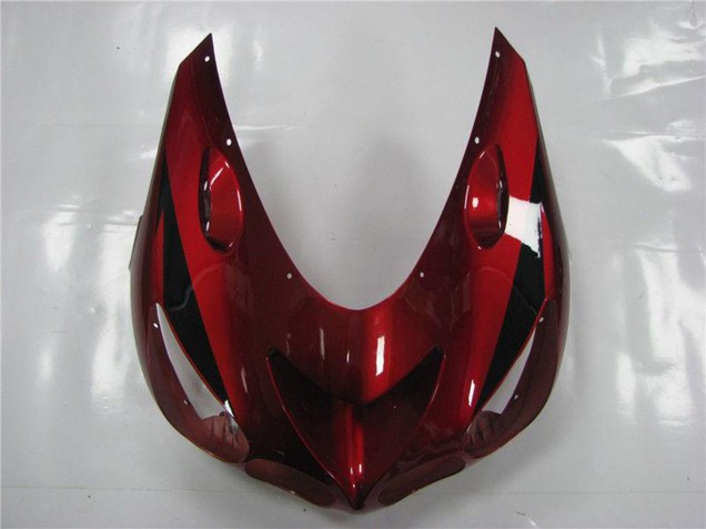 Online Rojo Negro Carenado Moto Kawasaki ZX14R ZZR1400 2006-2011