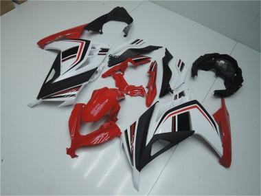 Online Blanco Rojo Negro Carenado Moto Kawasaki Ninja 300 EX300R 2013-2024