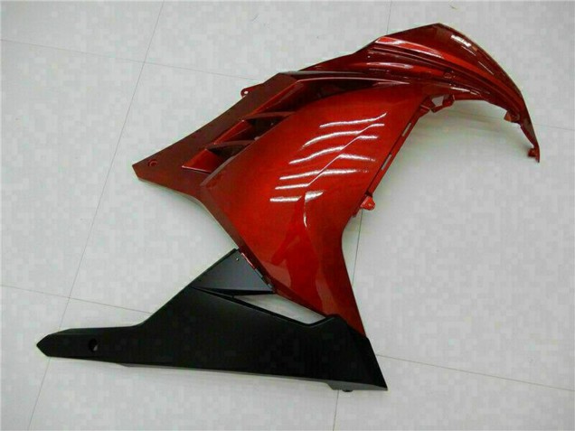 Online Rojo Negro Carenado Moto Kawasaki Ninja 300 EX300R 2013-2024