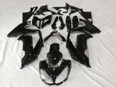 Online Negro Brillante Carenado Moto Kawasaki EX650 2012-2016
