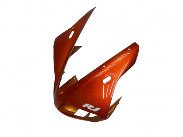 Online Naranja Negro Mate Carenado Moto Yamaha YZF R1 2002-2003