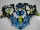 Online Azul Amarillo Tiburón Carenado Moto Yamaha YZF R1 2004-2006