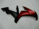 Online Rojo Granate Negro Mate Carenado Moto Yamaha YZF R1 2004-2006