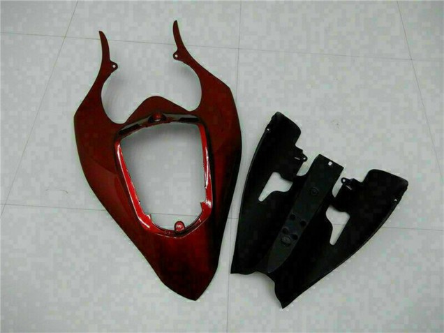 Online Rojo Granate Negro Mate Carenado Moto Yamaha YZF R1 2004-2006