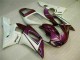 Online Blanco Púrpura Carenado Moto Yamaha YZF R6 1998-2002