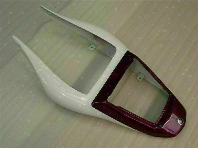 Online Blanco Púrpura Carenado Moto Yamaha YZF R6 1998-2002