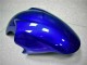 Online Azul Blanco Carenado Moto Yamaha YZF R6 1998-2002