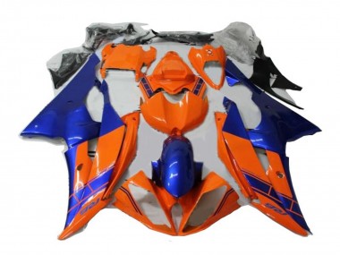 Online Naranja Azul Carenado Moto Yamaha YZF R6 2008-2016