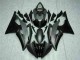 Online Gris Negro Mate Carenado Moto Yamaha YZF R6 2008-2016