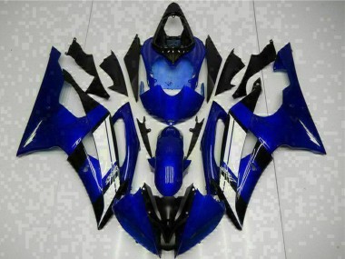Online Azul Blanco Carenado Moto Yamaha YZF R6 2008-2016