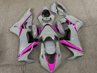 Online Nardo Gris Rosa Raya Carenado Moto Honda CBR1000RR 2017-2023