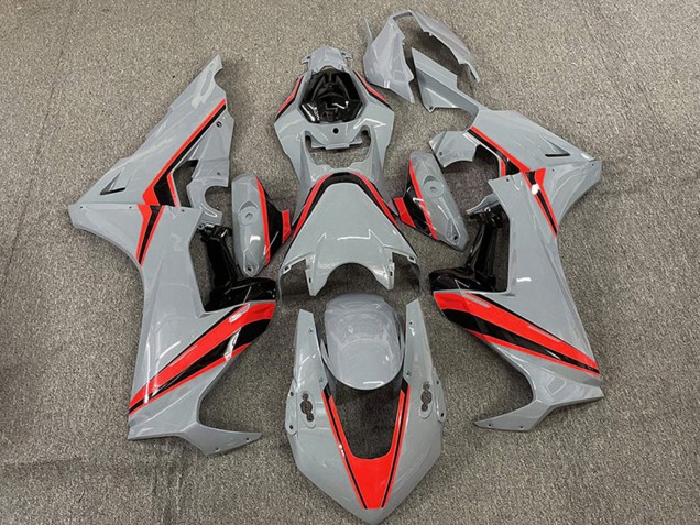 Online Nardo Gris Rojo Raya Carenado Moto Honda CBR1000RR 2017-2023