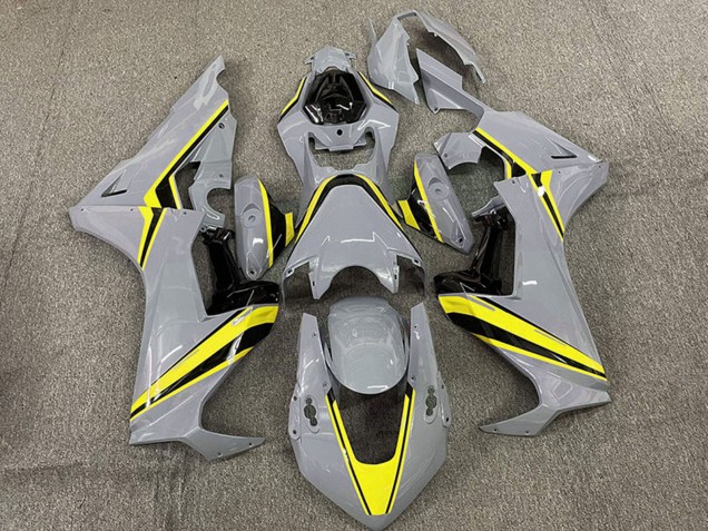 Online Nardo Gris Amarillo Raya Carenado Moto Honda CBR1000RR 2017-2023