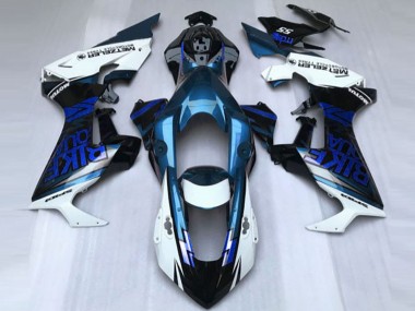Online Blanco Azul Negro Brillante Carenados Moto Honda CBR1000RR 2017-2023