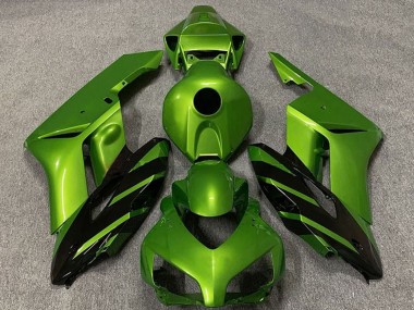 Online Verde Negro Brillante Raya Carenado Moto Honda CBR1000RR 2004-2005