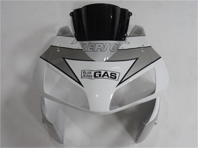 Online Blanco Plata Negro Repsol Carenados Moto Honda CBR600RR 2003-2004