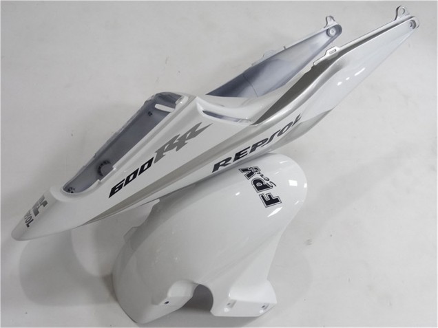 Online Blanco Plata Negro Repsol Carenados Moto Honda CBR600RR 2003-2004